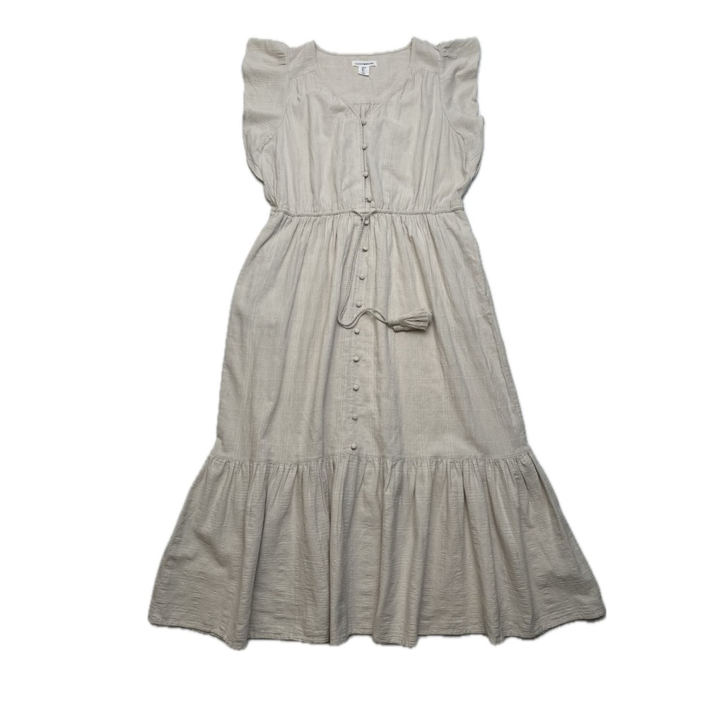 Lucky Brand Beige Maxi Dress